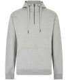 K336 KK336 Kustom Kit 1/4 Zip Hoodie Heather Grey colour image